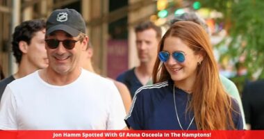 Jon Hamm Spotted With Gf Anna Osceola In The Hamptons!