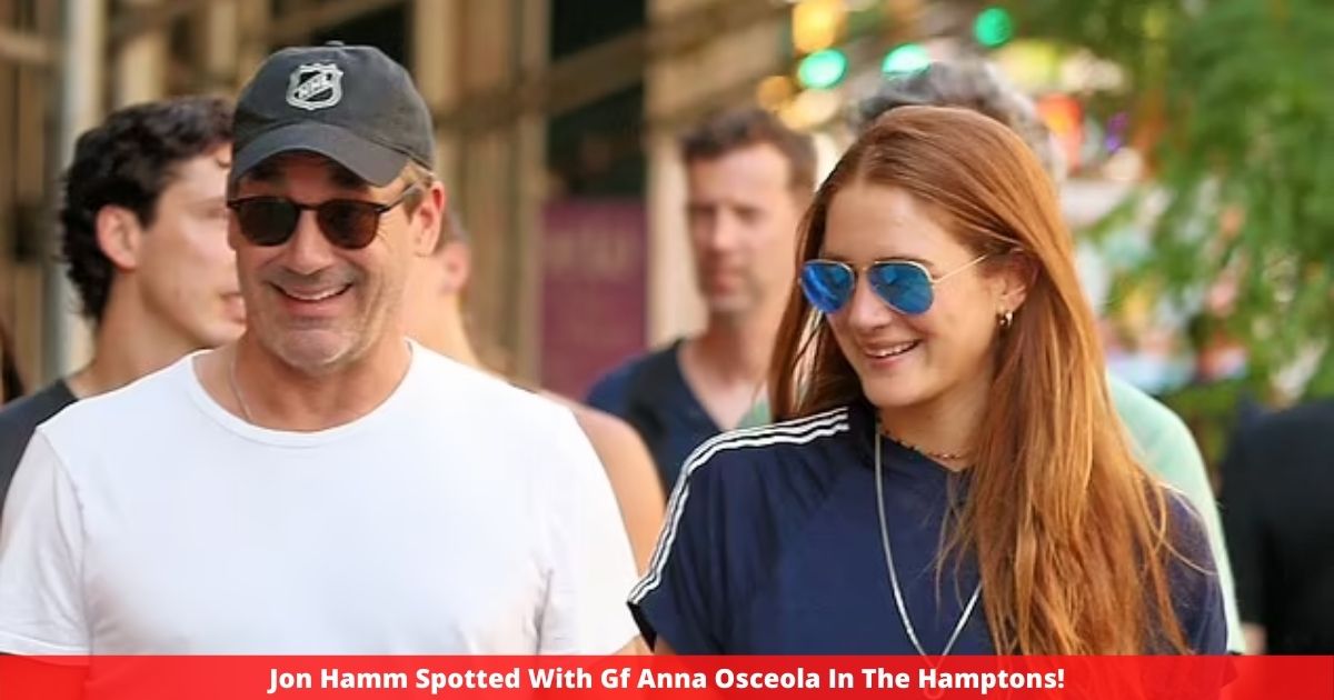 Jon Hamm Spotted With Gf Anna Osceola In The Hamptons Thealtweb