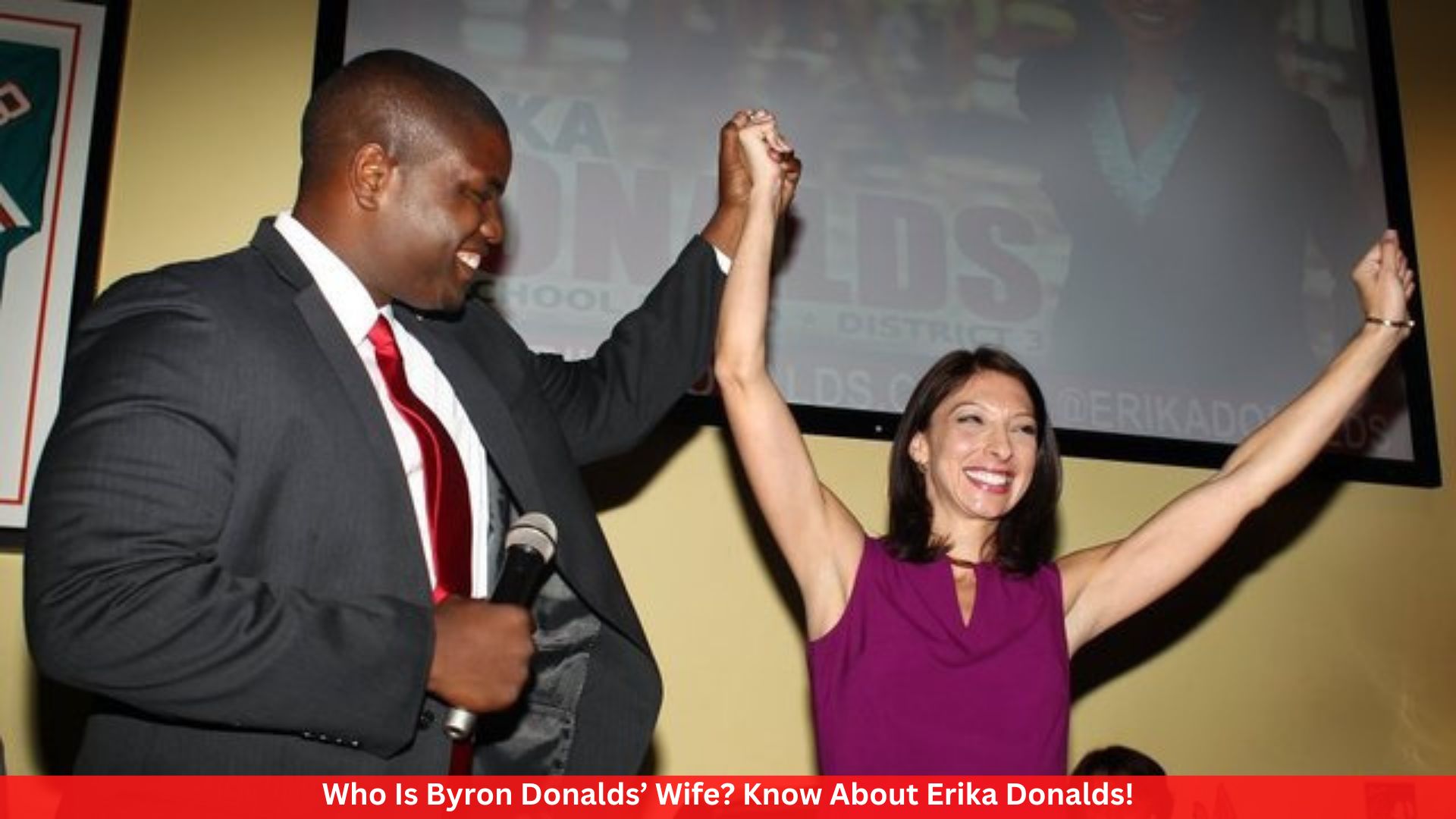 Who Is Byron Donalds’ Wife? Know About Erika Donalds!
