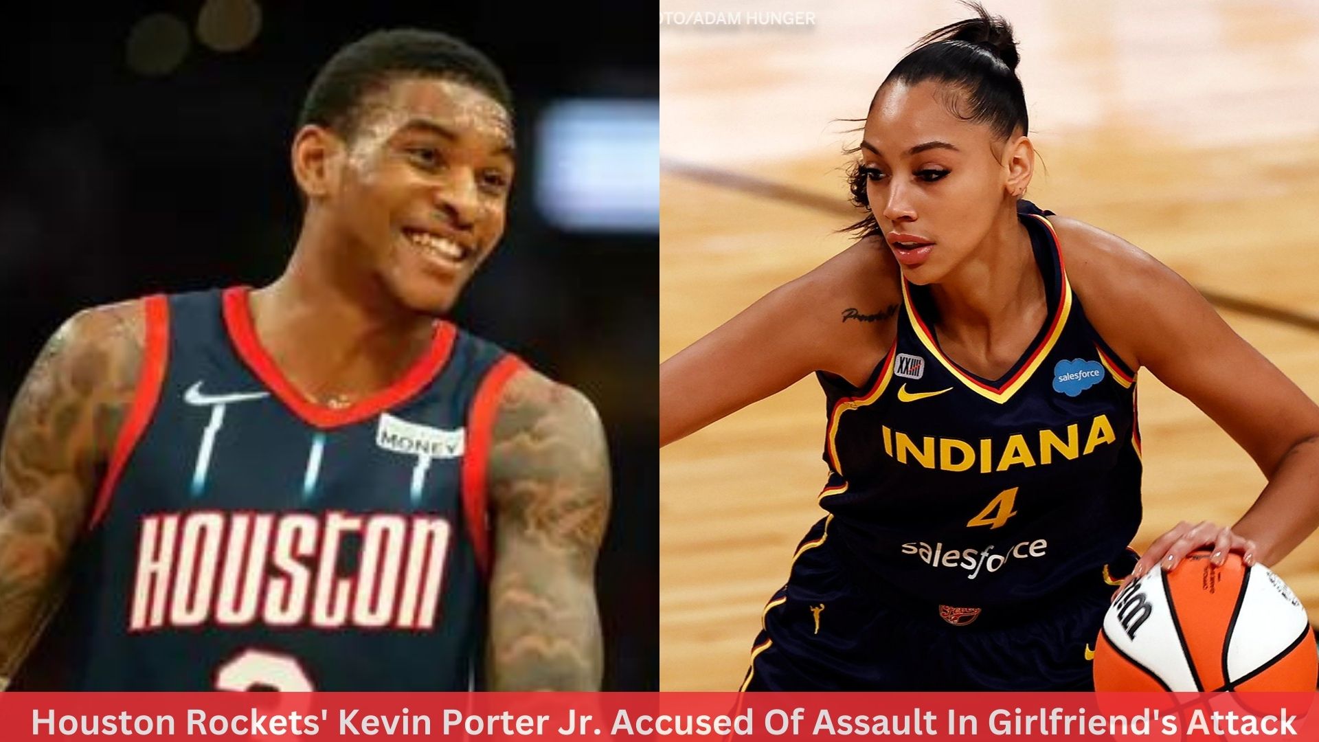 Houston Rockets' Kevin Porter Jr. Accused Of Assault In Girlfriend's Attack