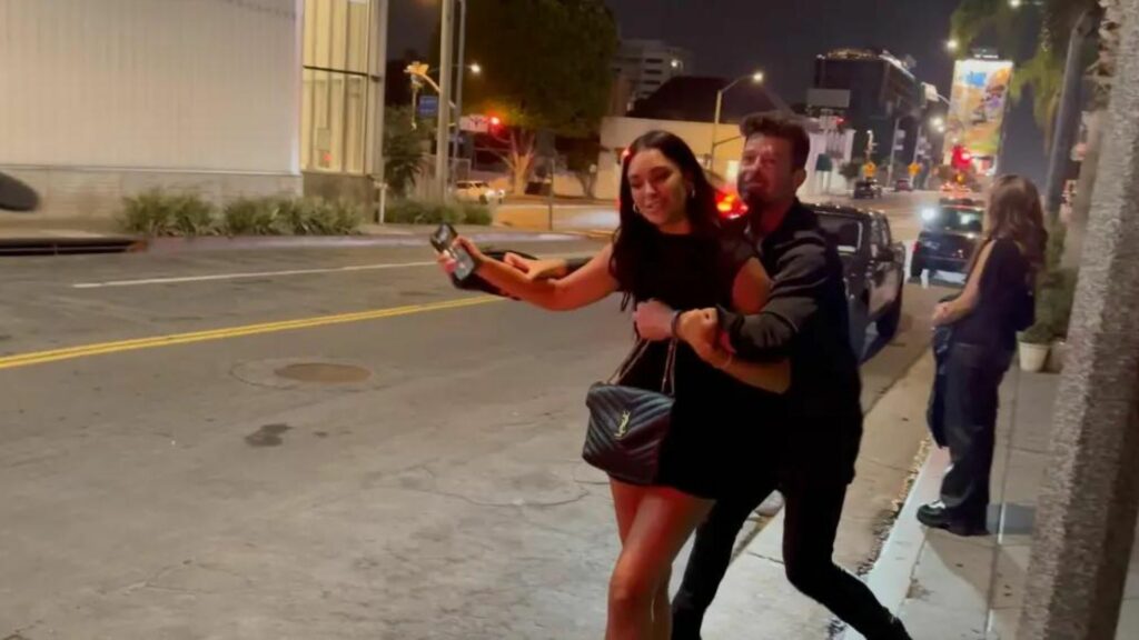 Drunk Robin Thicke Leaves Bar, Grabs Girlfriend Amid Her Pleas