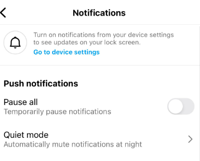 How To Turn Off Quiet Mode On Instagram? Complete Guide